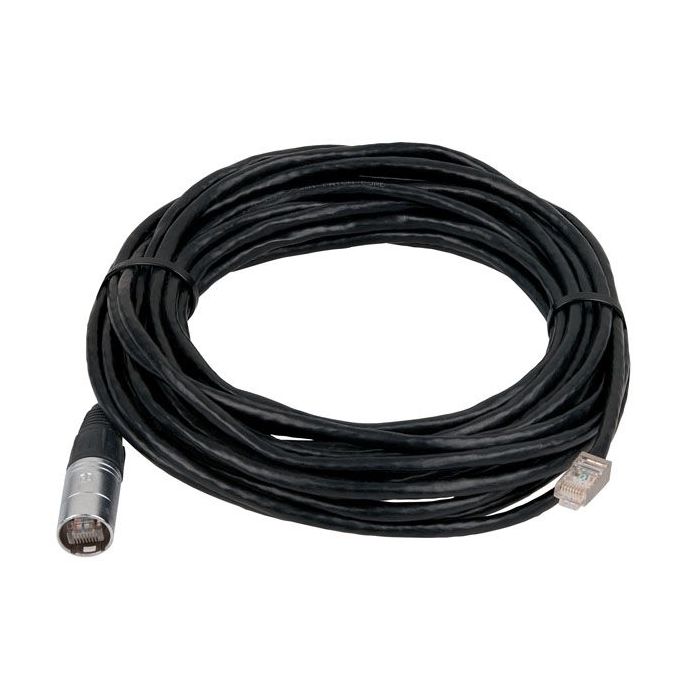 DMT data ingangskabel voor P6 / P10 / P14 / E12.5 / P5.9 10 mtr Ethercon naar RJ45
