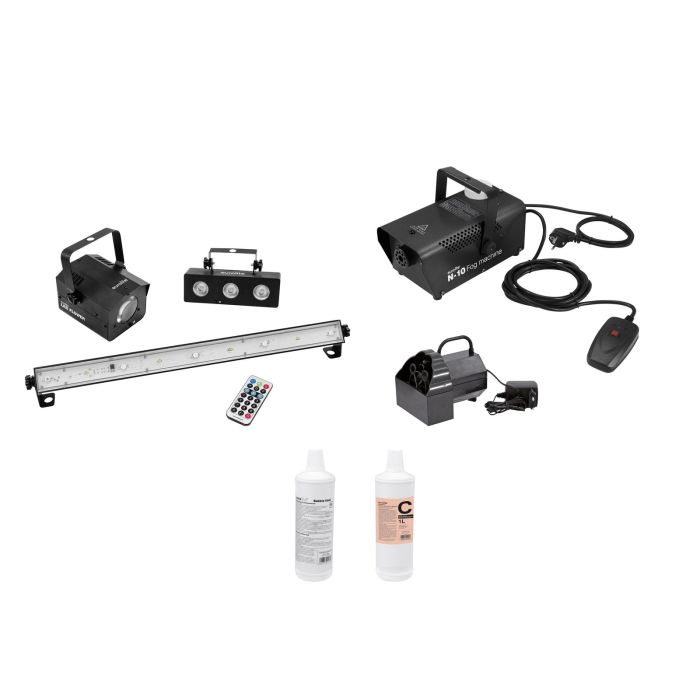 EUROLITE Set LED Mini-Partyset + B-50 + N-10 + Fluid