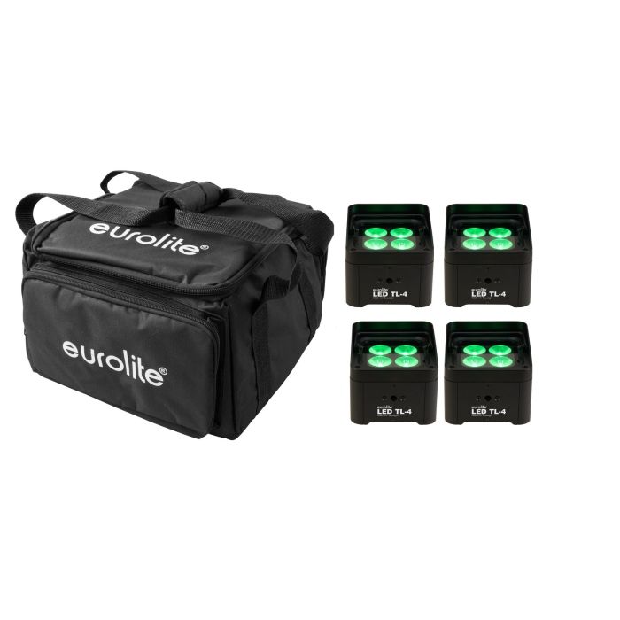 EUROLITE Set 4x LED TL-4 Trusslight + Softbag