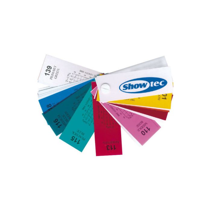 Showtec Modelboek Kleurenfilters