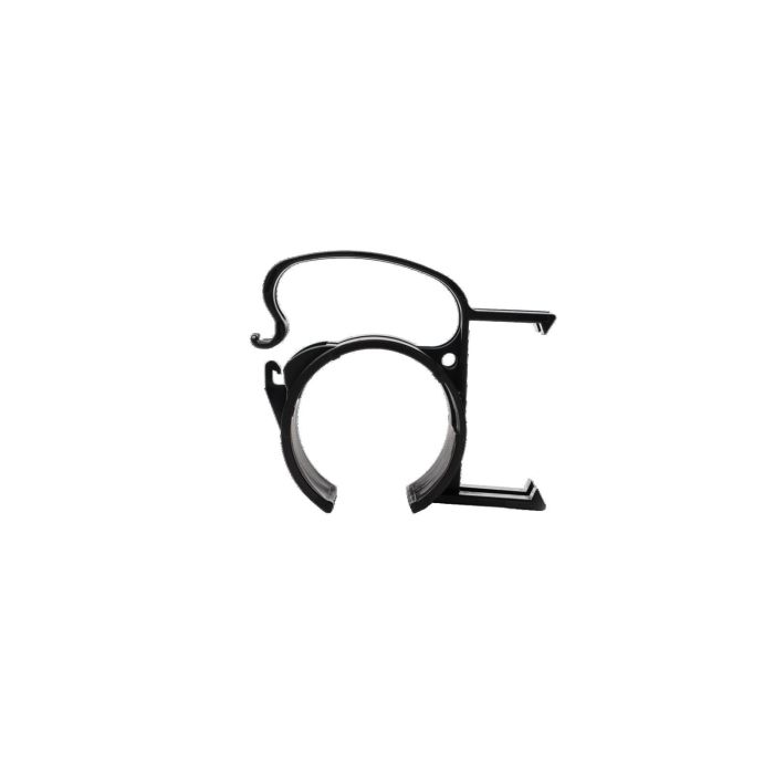 Mounting clamp black 4x