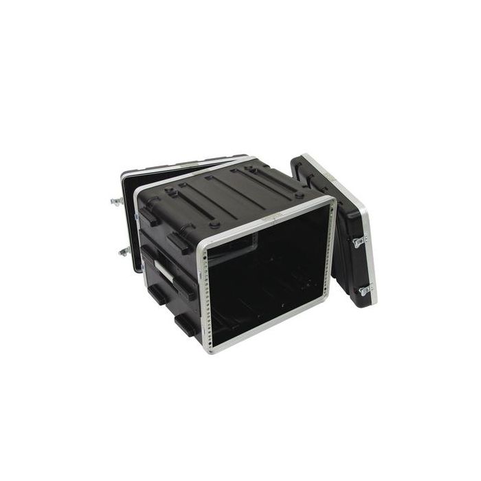 ROADINGER Plastic-Rack KR-19, 8U, DD, black