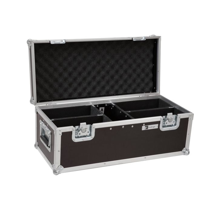ROADINGER Flightcase 4 x LED CBB-2 COB RGB Bar