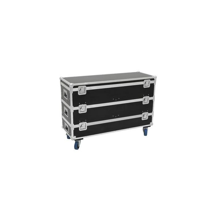 ROADINGER Flightcase 12x LED Bar Size L