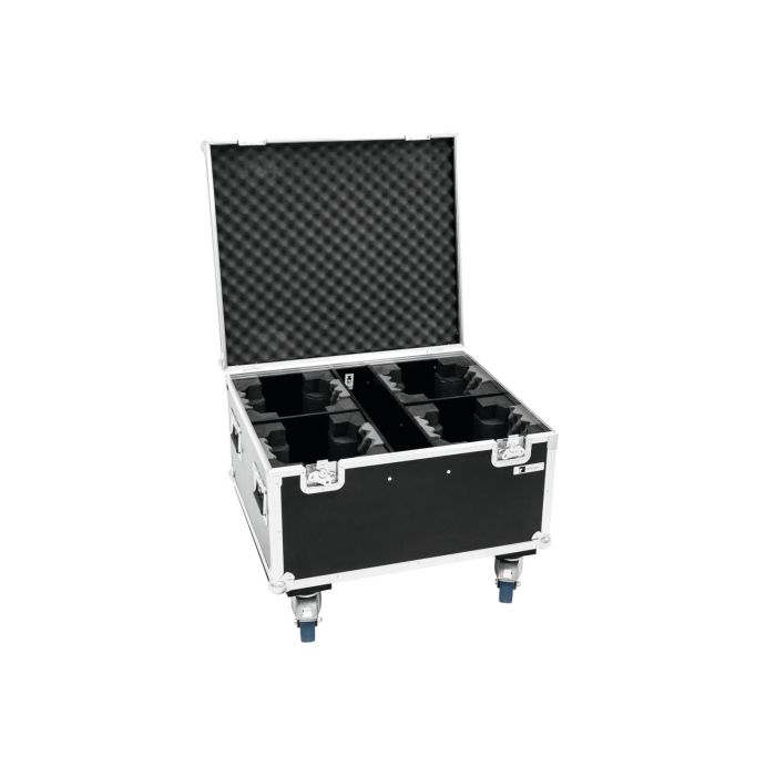 ROADINGER Flightcase 4x TMH FE-600 with wheels
