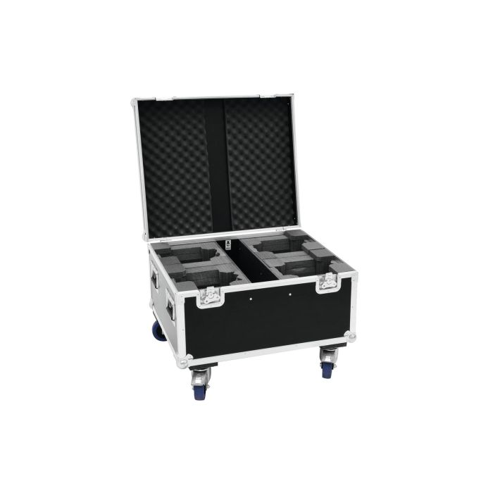 ROADINGER Flightcase 4x LED TMH-X1 Moving-Head Beam