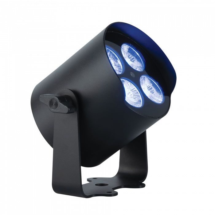 Showtec EventLITE 4/8 Mini Q6 IP65 Draagbare Spotlight - Zwart