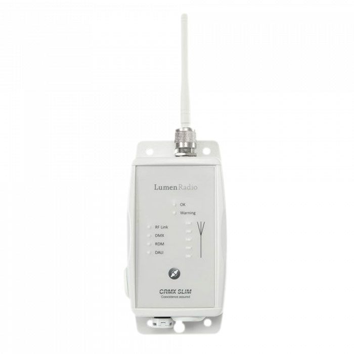 Lumenradio CRMX Slim TX IP65 DMX-zender met DALI/DSI