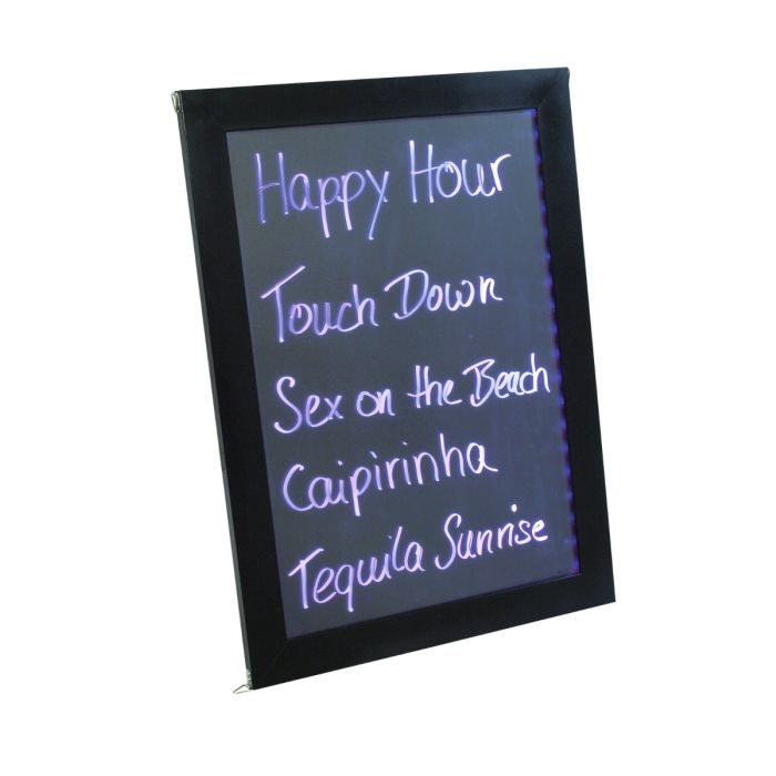 EUROPALMS LED reclamebord 58 x 42 cm