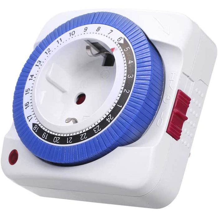 Timer klok - 24uurs schakelklok 15min