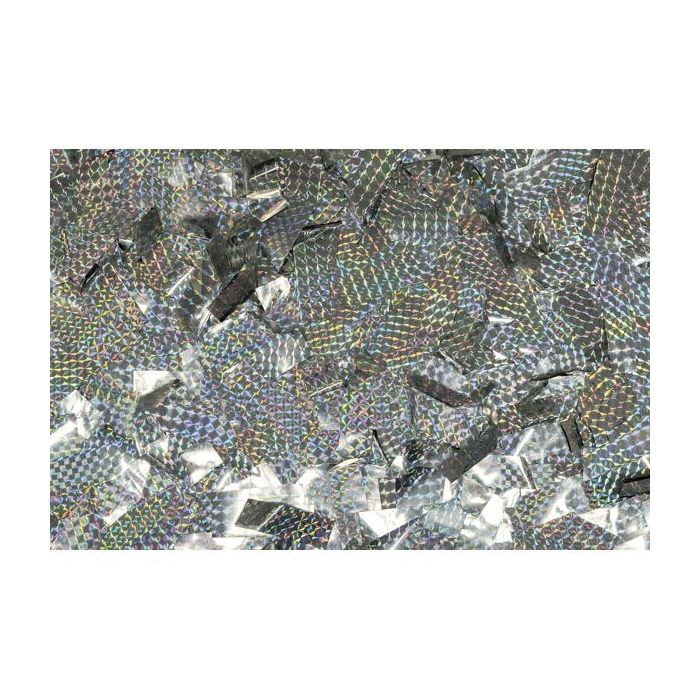Showgear Show Confetti Metal Zilver, Laser, 1kg, fire proof