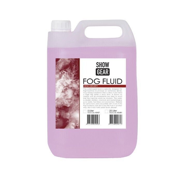 Showgear Rookvloeistof 5 Liter, High Density