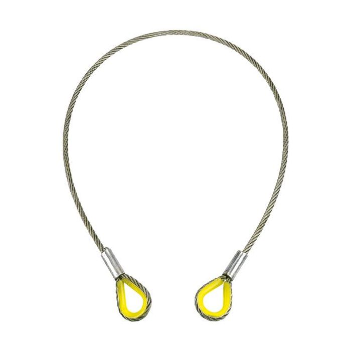 Eller Steel 1T WLL, Certified 10 mm x 1 m, staal met kern van 6 x 36WS