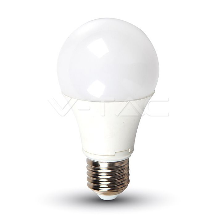 V-TAC LED Lamp - 9W E27 3000K warm white Plastic