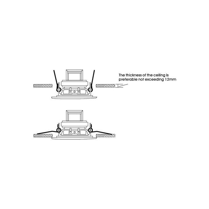 OMNITRONIC CS-2.5W Ceiling Speaker white