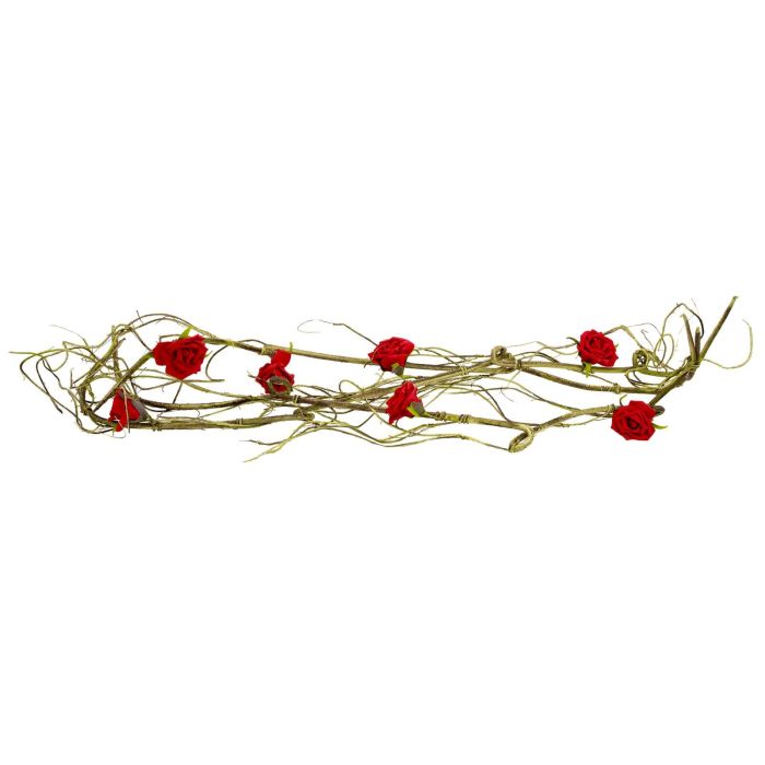 EUROPALMS Rose Garland (EVA), kunstmatig, rood