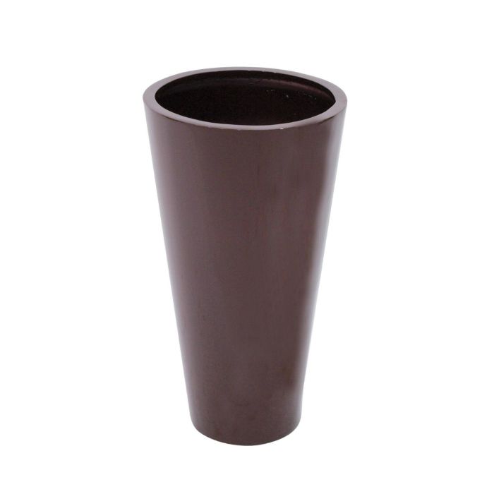 EUROPALMS LEICHTSIN ELEGANCE-69 Plantenbak glanzend bruin