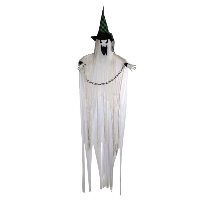 EUROPALMS Halloween Ghost, hanging, animated, 183cm