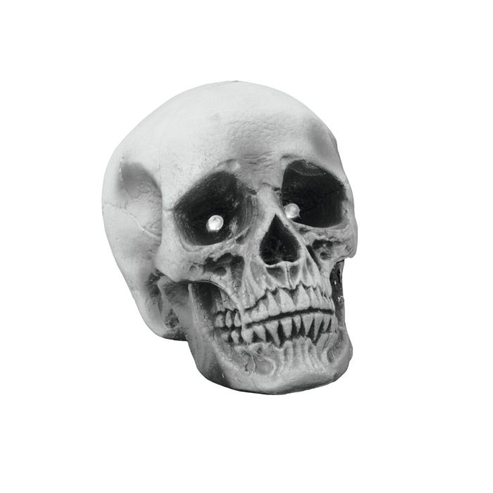 EUROPALMS Halloween skull 21x15x15cm LED
