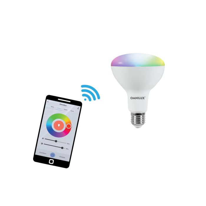 OMNILUX LED PAR-30 RGB/WW/CW Smart WiFi Lamp
