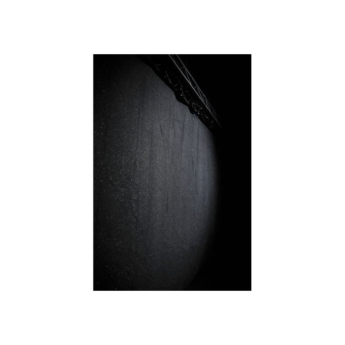Showgear Glamourmolton Backdrop, Black 400 x 300cm