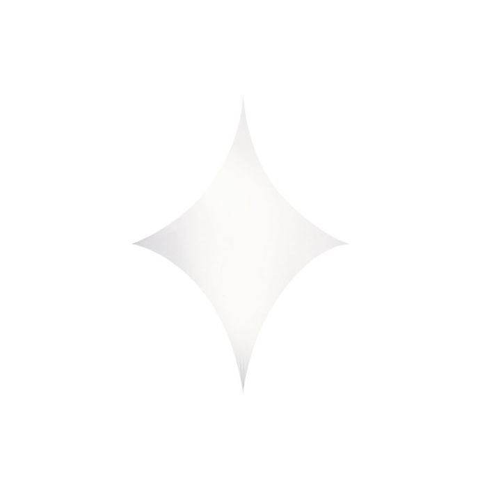 Wentex Stretch Shape Diamond 500 cm x 250 cm, wit 