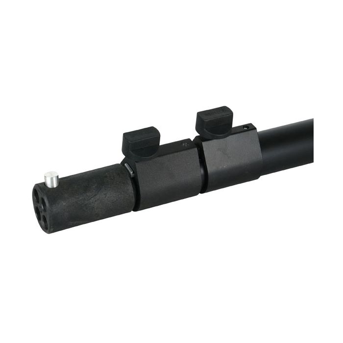 Wentex Telescopic upright - 3-way 180(h)-->420(h)cm, Black (powder coated)