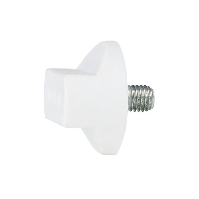 Showtec Rotary knob M10x12 (gordijnsteun) wit 