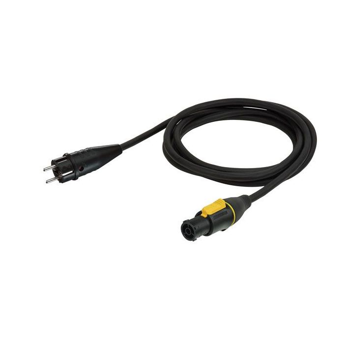 PCE Powercable Neutrik Powercon True1 to Schuko 1,5m, 3x 1,5mm2