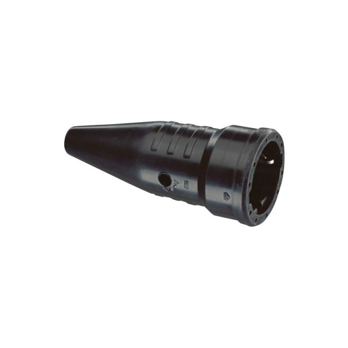 Showtec Rubber Connector Female CEE 7/VII
