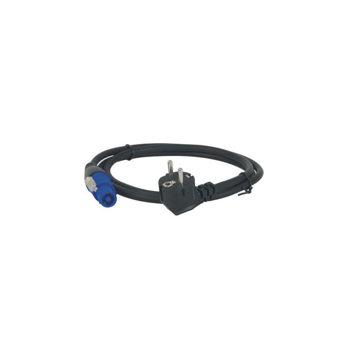 Showtec Powerkabel Neutrik Powercon naar Schuko 1,5 m 3x 2,5 mm2 