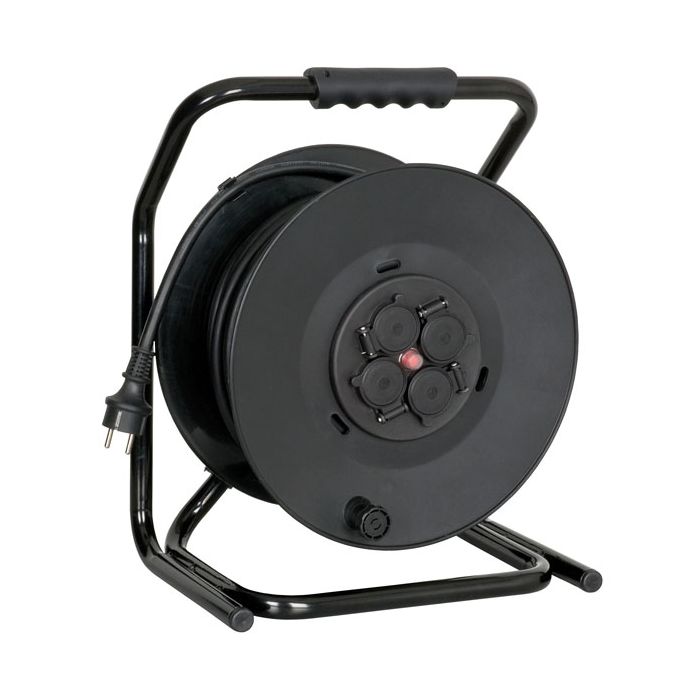 Showtec Kabel hasspel 3 met 50 meter rubberkabel 3 x 2,5 mm3