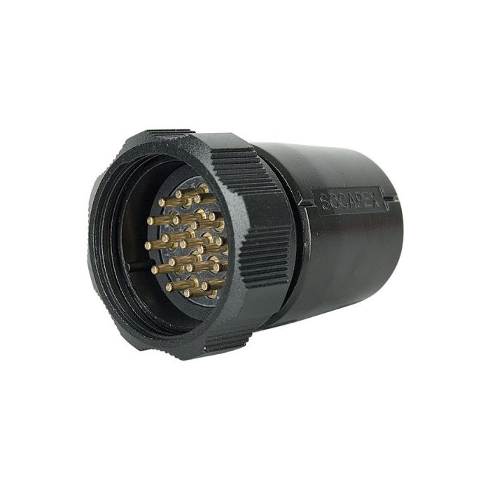 Socapex 19 Pin male cable connector