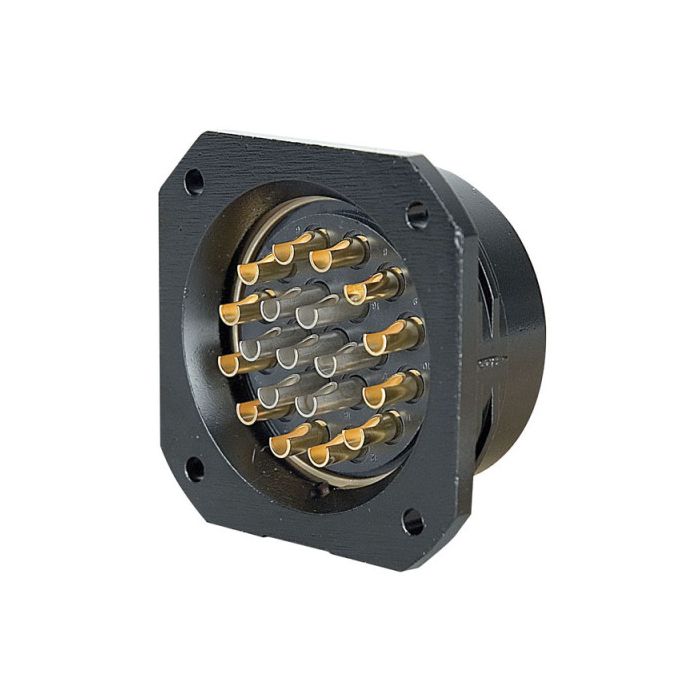 Socapex 19 Pin female chassis connector