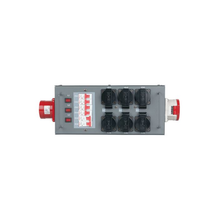 Showgear  Split Power 32 Powersplitter met zekering 