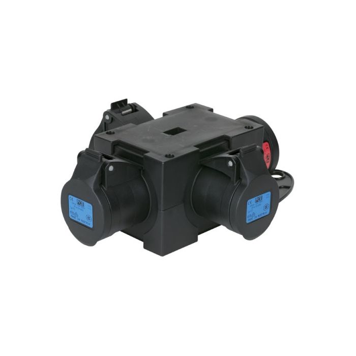 Showtec Powersplit 4 CEE 16A Krachtstroom Verdeler