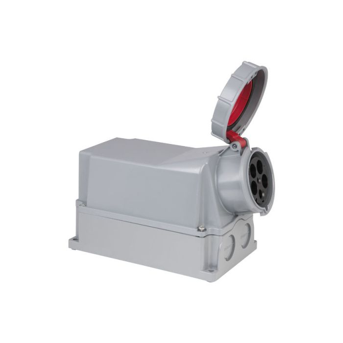 Showtec CEE 125A 400V 5p Wallmount Female