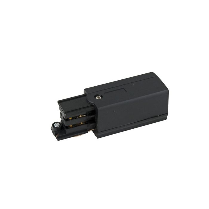 Artecta 3- Phase Left Feed-In Connector Black - RAL9004