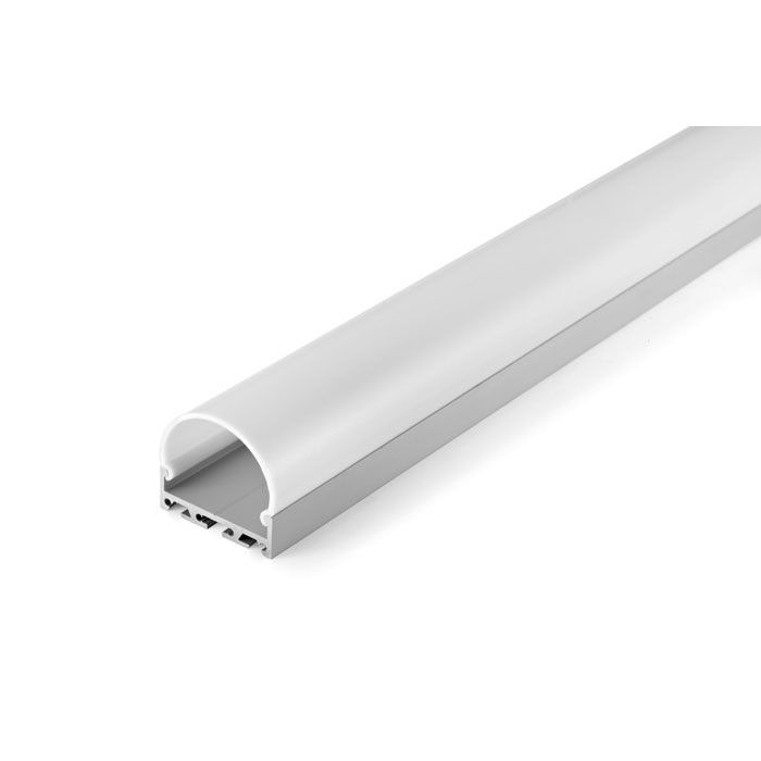 Artecta Profile Pro-Line 34 LED aluminium profiel met ronde PC kap