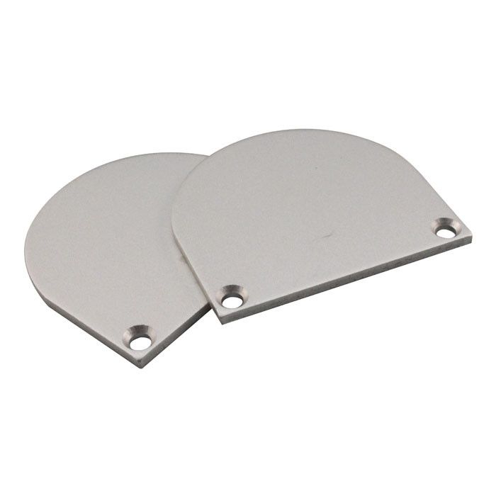 Artecta Eindkap set voor Profile Pro-Line 34 (2 stuks) Aluminium - rond