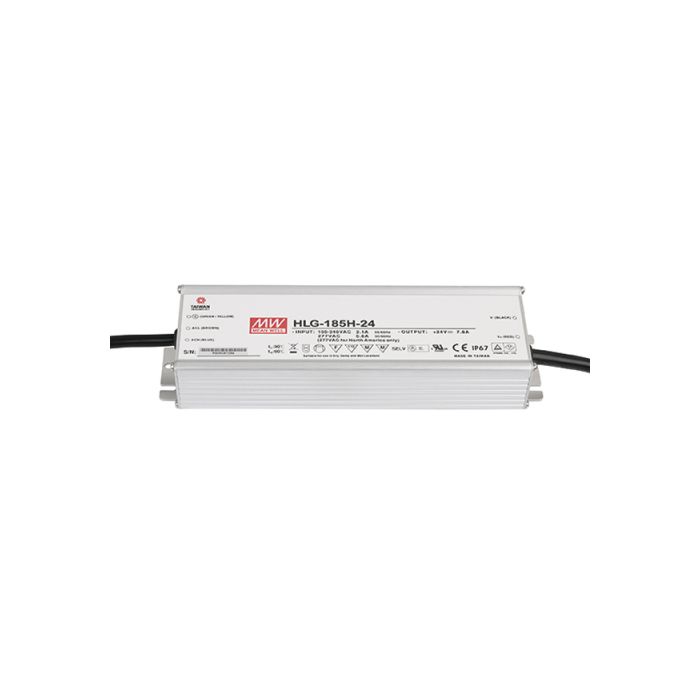 Artecta LED Power Supply 185 W 24 VDC HLG-185H-24