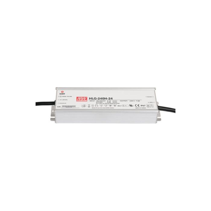 Meanwell LED Power Supply 240 W 24 VDC MEAN WELL HLG-240H-24