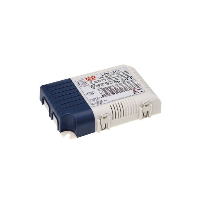 Meanwell Universele LED Driver 25 W MEAN WELL LCM-25DA
