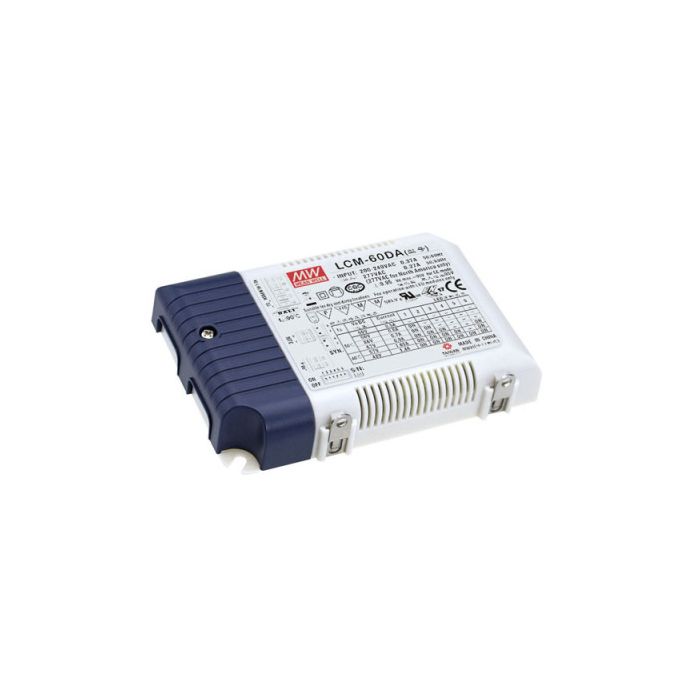 Meanwell LED Driver Universele 60 W MEAN WELL LCM-60DA
