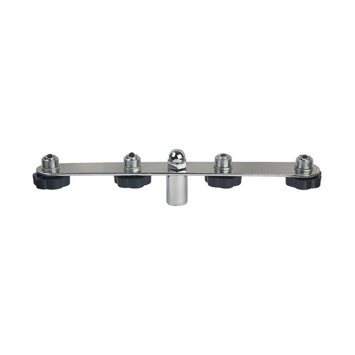 Showgear Microfoon T-bar Voor 4 microfoons