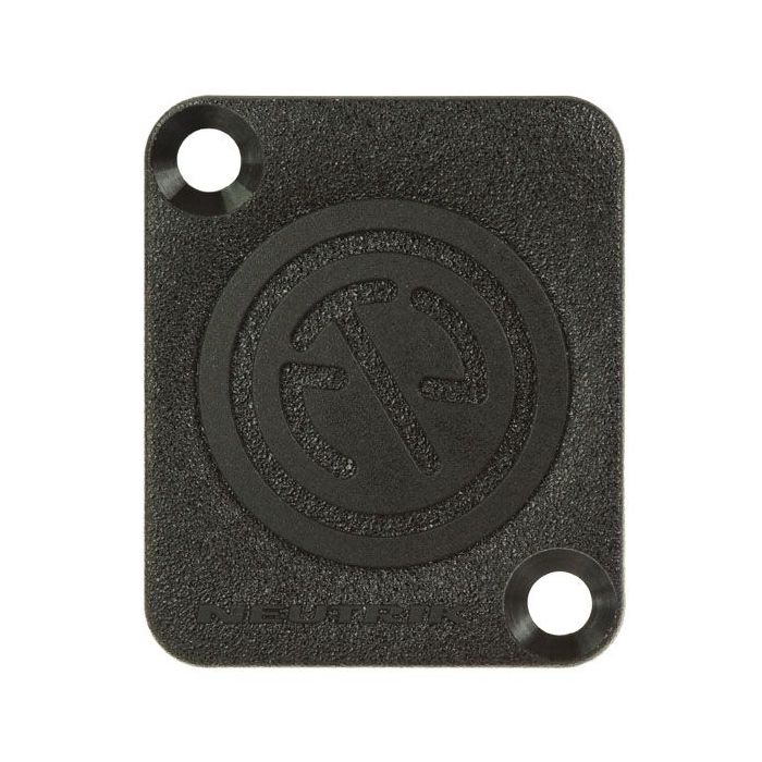 Neutrik Dummy-plate to cover D-shape cut outs