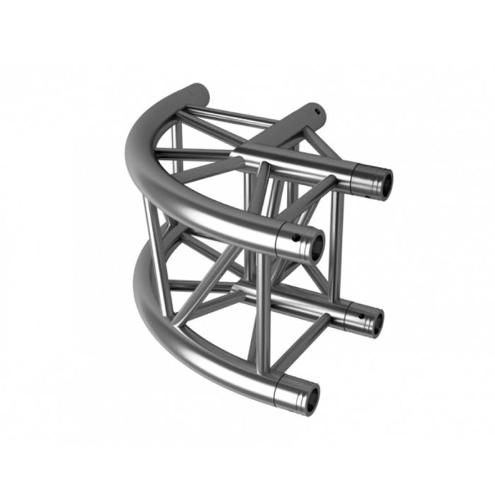 DuraTruss DT 34/2-C21R-L90 - 2 way rounded corner 90°