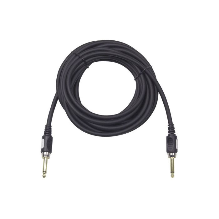 Dap  FL176 - Road Gitaar kabel beide zijde's rechte plug 7 mm kabeldikte , lengte 6 mtr