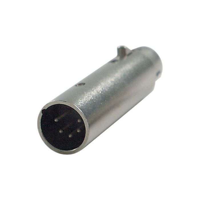 DMX Adapter 3p. XLR female > 5p. XLR male DMX adapter