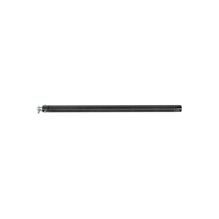 Milos TUBE B 250 BLACK, 25 cm P-truss met vrouwelijke ontvangers zwart